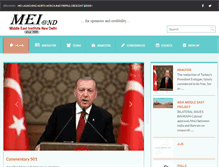 Tablet Screenshot of mei.org.in