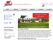 Tablet Screenshot of mei.net