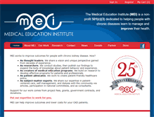 Tablet Screenshot of mei.org